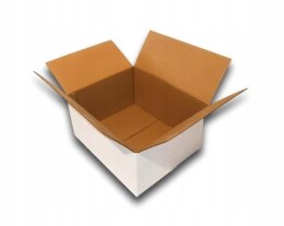 PUDEŁKO OPAKOWANIE KARTON 400x280x300 BIAŁE 50sz B