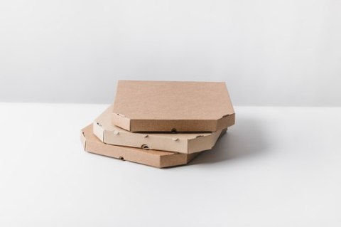 Opakowanie na pizze pudełko do pizzy 45 szare Fala B 50szt