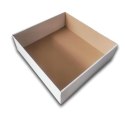 TACKA TEKTUROWA na CIASTKA PĄCZKI 345x320x105 BIAŁE 25szt E