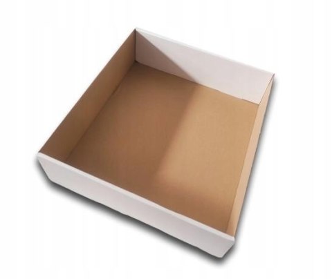 TACKA TEKTUROWA na CIASTKA PĄCZKI 345x320x105 BIAŁE 25szt E TACKA TEKTUROWA na CIASTKA PĄCZKI 345x320x105 BIAŁE 25szt E