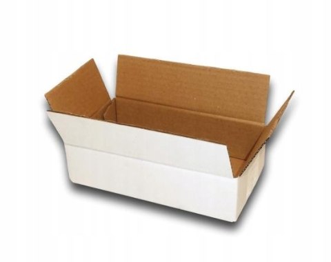 PUDEŁKO OPAKOWANIE KARTON 210x130x90 BIAŁE 25szt B PUDEŁKO OPAKOWANIE KARTON 210x130x90 BIAŁE 25szt B