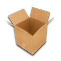 PUDEŁKO OPAKOWANIE KARTON 215x215x220 SZARE 25sz E