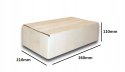 PUDEŁKO OPAKOWANIE KARTON 260x210x110 BIAŁE 25sz E