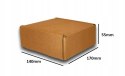 PUDEŁKO OPAKOWANIE KARTON 170x140x55 SZARE 50szt E