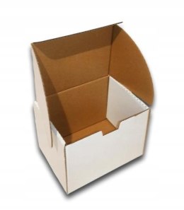PUDEŁKO OPAKOWANIE KARTON 223x160x156 BIAŁE 25sz E