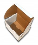 PUDEŁKO OPAKOWANIE KARTON 223x160x156 BIAŁE 25sz E