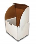 PUDEŁKO OPAKOWANIE KARTON 223x160x156 BIAŁE 25sz E