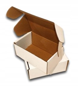 PUDEŁKO OPAKOWANIE KARTON 250x150x100 BIAŁE 25szt