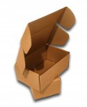 PUDEŁKO OPAKOWANIE KARTON 250x150x100 SZARE 50szt
