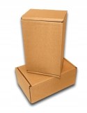 PUDEŁKO OPAKOWANIE KARTON 250x150x100 SZARE 50szt