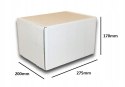 PUDEŁKO OPAKOWANIE KARTON 275x200x170 BIAŁE 50sz E