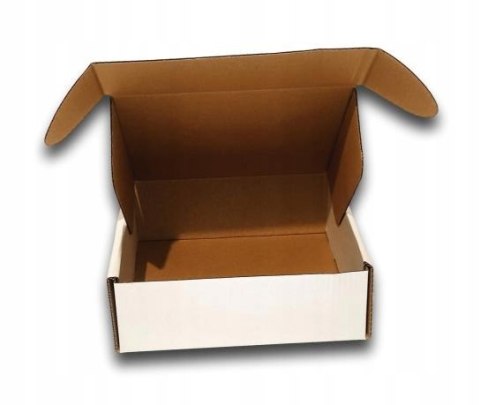 PUDEŁKO OPAKOWANIE KARTON 300x250x100 BIAŁE 10sz B PUDEŁKO OPAKOWANIE KARTON 300x250x100 BIAŁE 10sz B