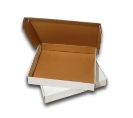 PUDEŁKO OPAKOWANIE KARTON 305x152x50 BIAŁE 10szt E