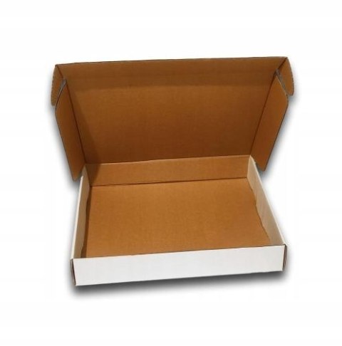 PUDEŁKO OPAKOWANIE KARTON 305x152x50 BIAŁE 10szt E PUDEŁKO OPAKOWANIE KARTON 305x152x50 BIAŁE 10szt E