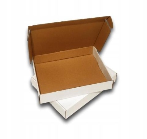 PUDEŁKO OPAKOWANIE KARTON 305x152x50 BIAŁE 25szt B PUDEŁKO OPAKOWANIE KARTON 305x152x50 BIAŁE 25szt B