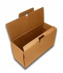 PUDEŁKO OPAKOWANIE KARTON 350x130x190 SZARE 25sz E