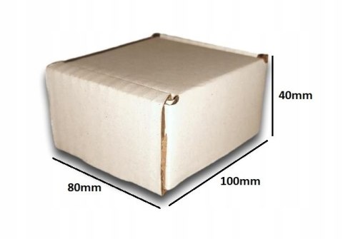 PUDEŁKO OPAKOWANIE KARTON 100x80x40 BIAŁE 25szt E PUDEŁKO OPAKOWANIE KARTON 100x80x40 BIAŁE 25szt E