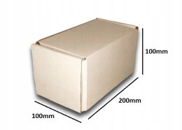 PUDEŁKO OPAKOWANIE KARTON 200x100x100 25szt