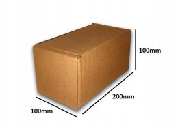 PUDEŁKO OPAKOWANIE KARTON 200x100x100 25szt