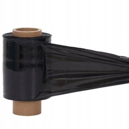 Folia stretch czarna 1,2 kg - 1,1 kg netto - 21 mikronów - mocna
