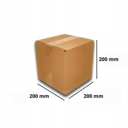 MEGA MOCNE PUDEŁKO KARTON 200x200x200 SZARE 100s EB
