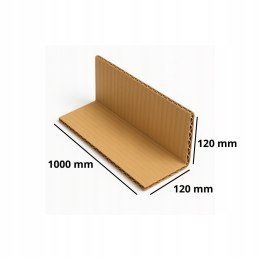 Narożnik ochronny z tektury falistej 1000x120x120 EB 100szt
