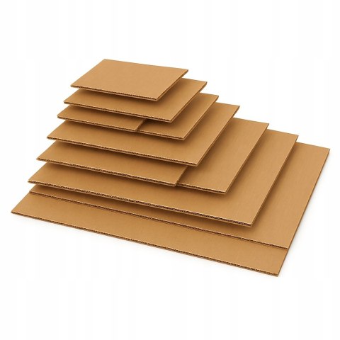 PRZEKŁADKI TEKTUROWE ARKUSZE TEKTURA FALISTA A4 210x148 100 szt EB