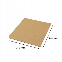 PRZEKŁADKI TEKTUROWE ARKUSZE TEKTURA FALISTA A5 148x210 100 szt FALA B